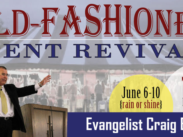 Tent Revival 1 - 2016