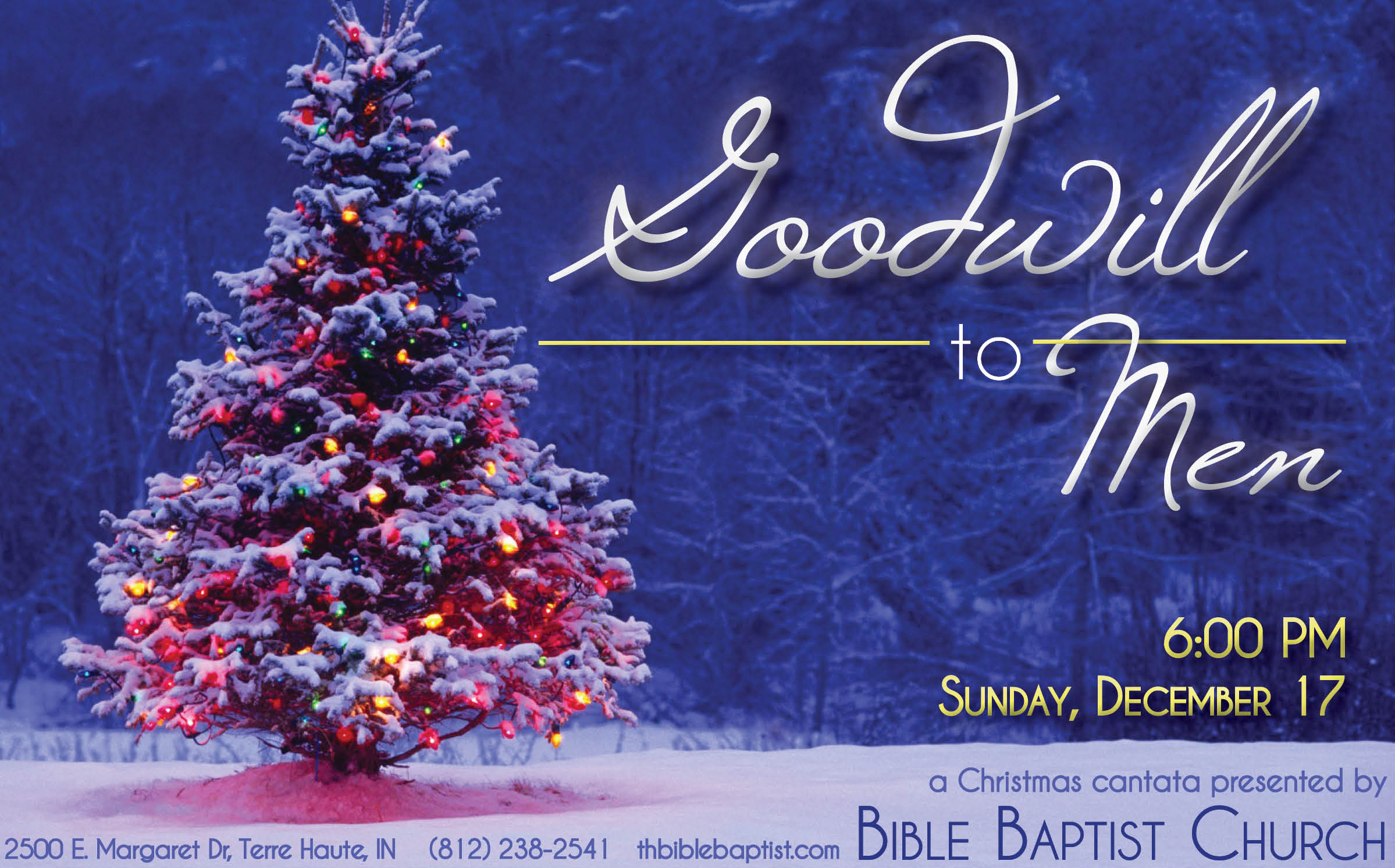 Goodwill Christmas Eve Hours 2022 Bloomington In Christmas Cantata – Bible Baptist Church