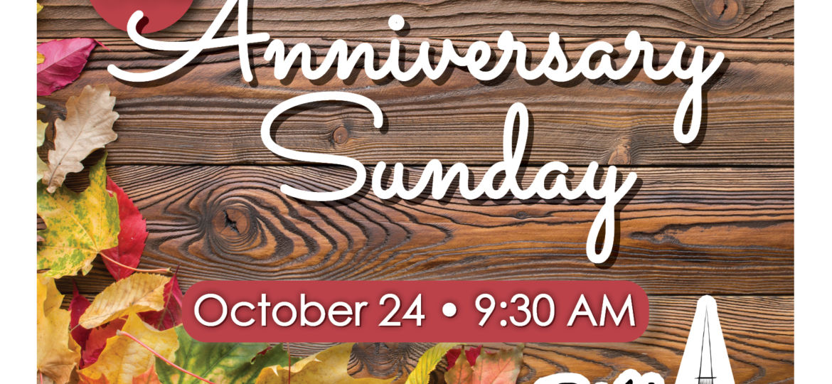2021 Anniversary Flyer Single Front
