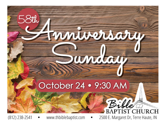 2021 Anniversary Flyer Single Front